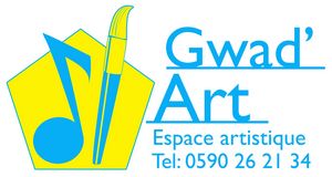 logo ecole artistique guadeloupe gwadart