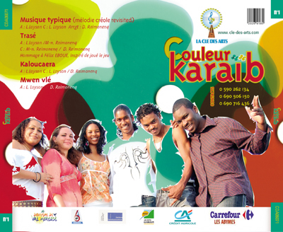 Couleur Karaïb : CD verso Couleur Karaïb